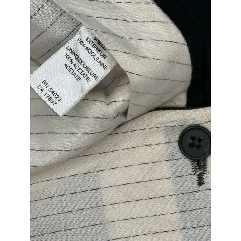 Banana Republic wool dress pants - chocolate brown - 35/32